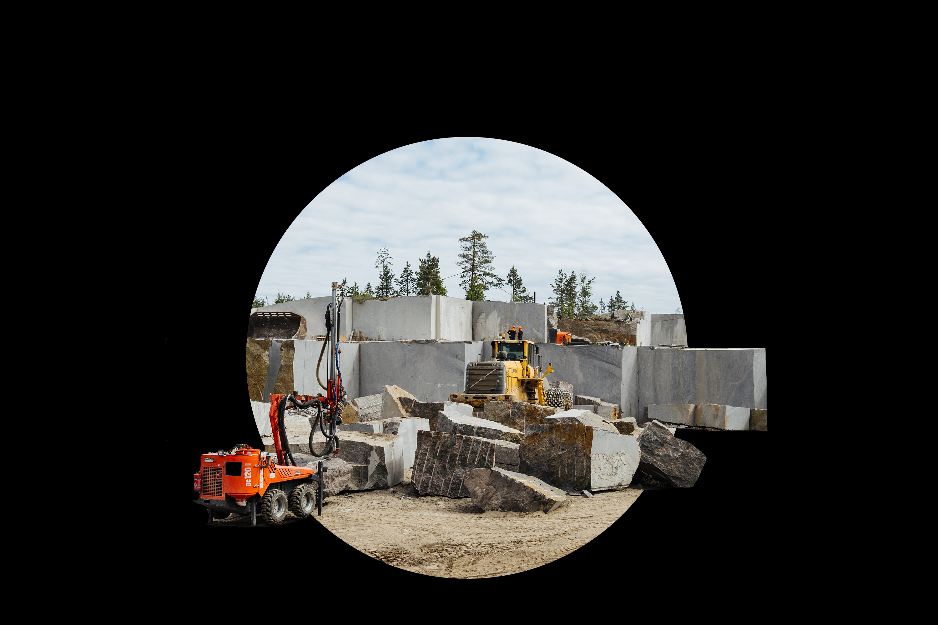 Блоки и заготовки гранита